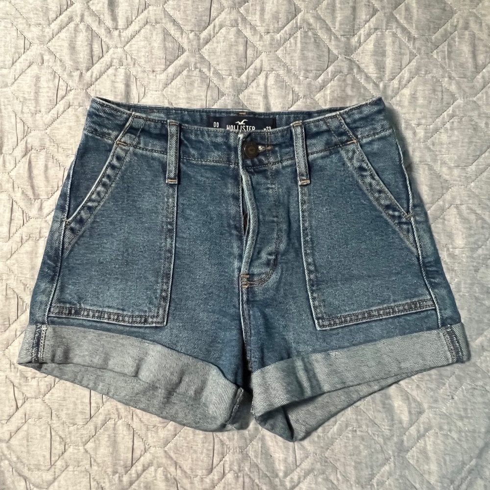 Hollister denim shorts